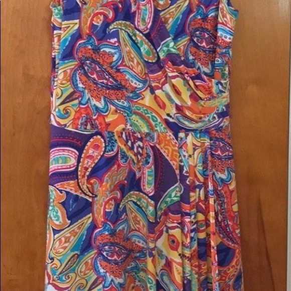 Lauren by Ralph Lauren Paisley Dress - Picture 2 of 4